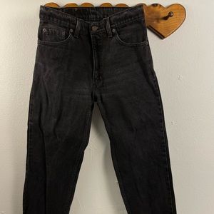 Levi Strauss 550 Black Denim Jeans